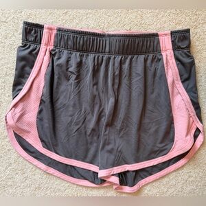 Reebok Gray Shorts with Pink Trim — Women’s Athletic
